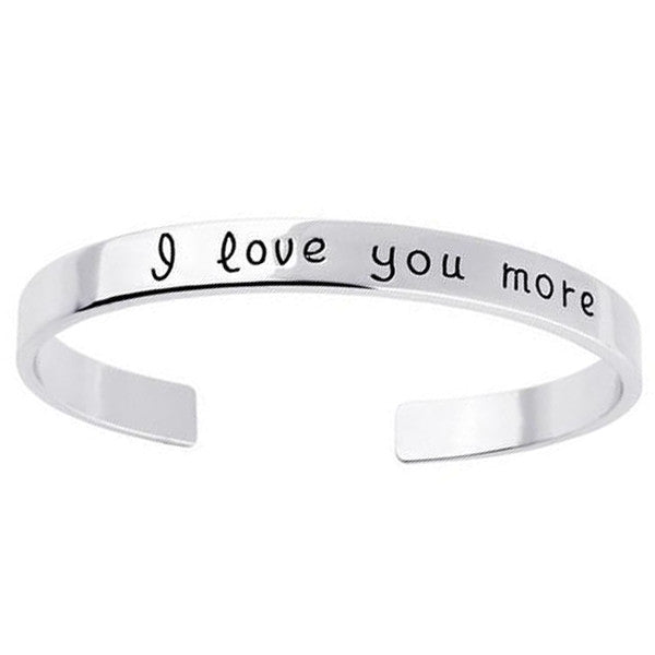 I Love You More Bangle